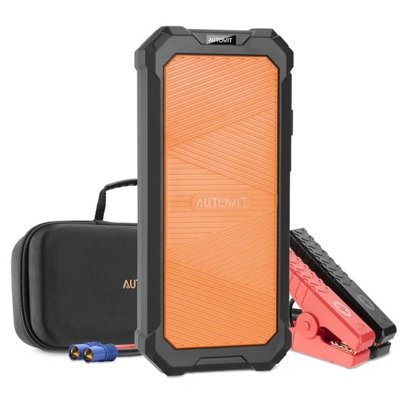 Autowit SuperCap 2 Battery-Less Portable Car Jump Starter with Carrying Case Bulit-in Supercapacitor