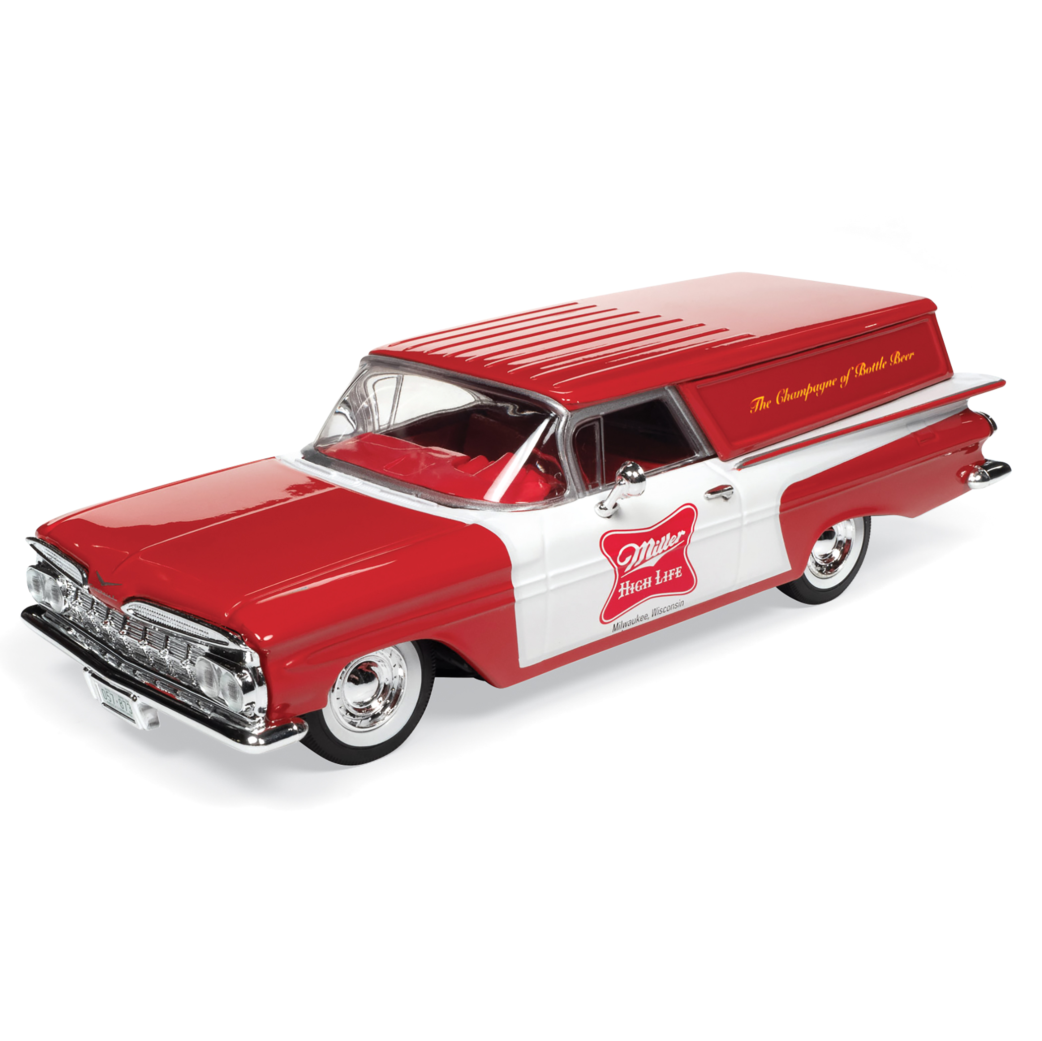 Autoworld AW24014 1959 Chevrolet Sedan Delivery Car Miller High 