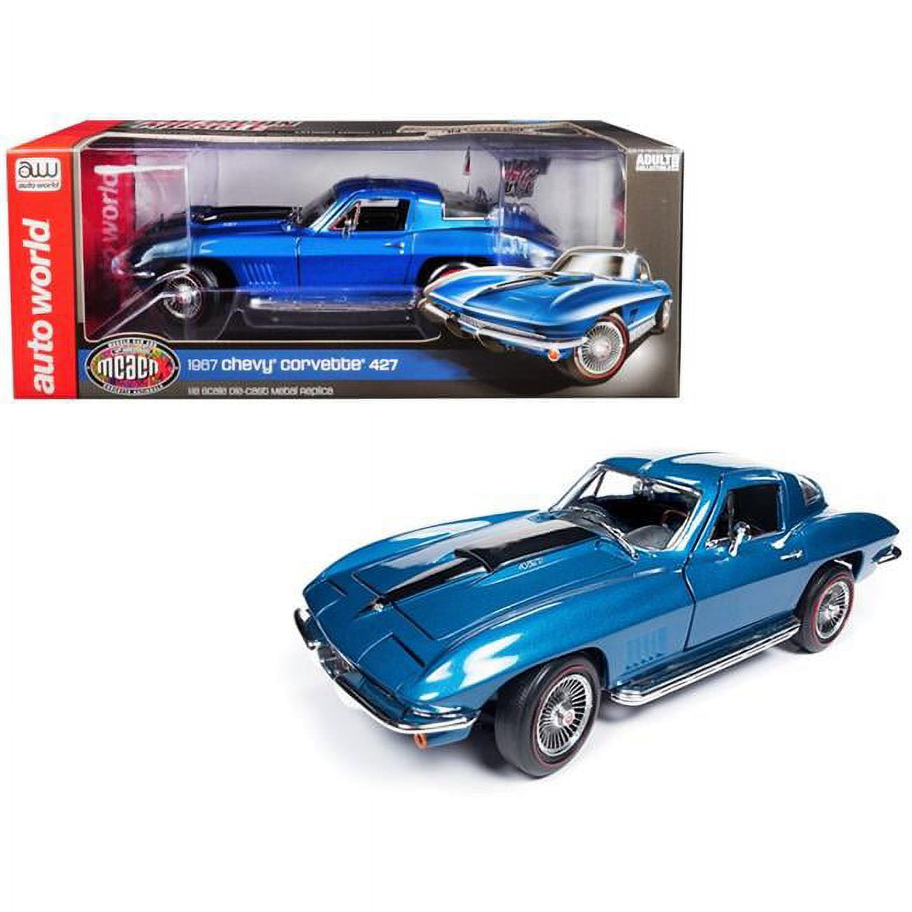 1967 1967 Chevy Corvette® 427 Hard Top AMM1099 1/18 scale