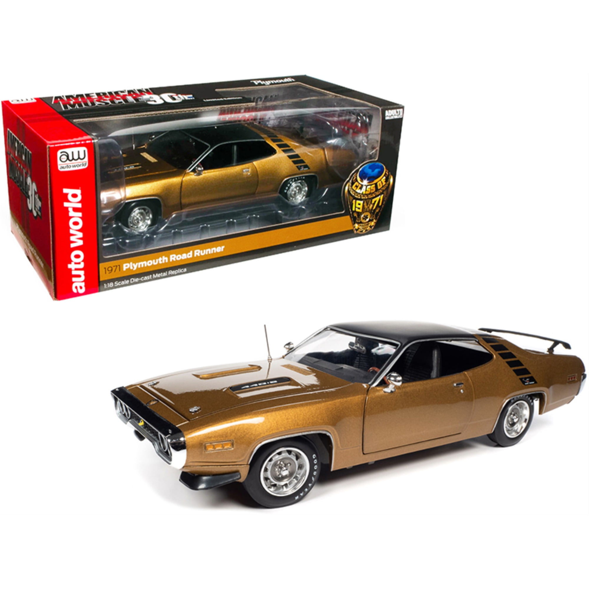 AUTOWORLD AMM1065/06 Scale 1/18 | PLYMOUTH GTX 440-6 COUPE