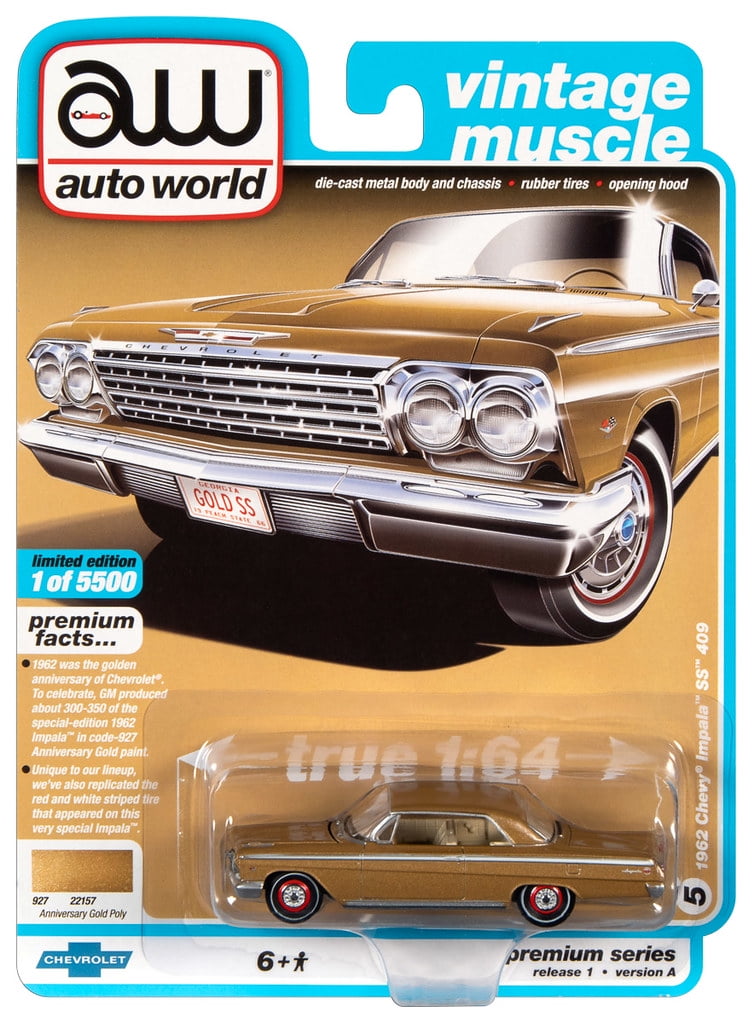 Autoworld Muscle Cars Release 5C Premium Licensed Set Of 6 Cars 1/64
