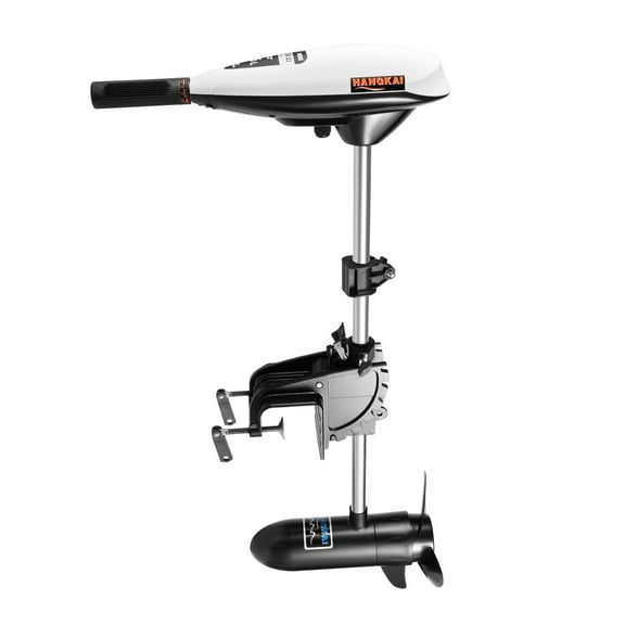 Autrinix 66lbs Thrust Electric Trolling Motor  Stainless Steel & Plastic, 90 Adjustable Shaft, Cruise Control, 7-Speed Control, Compact & Portable Outboard Motor