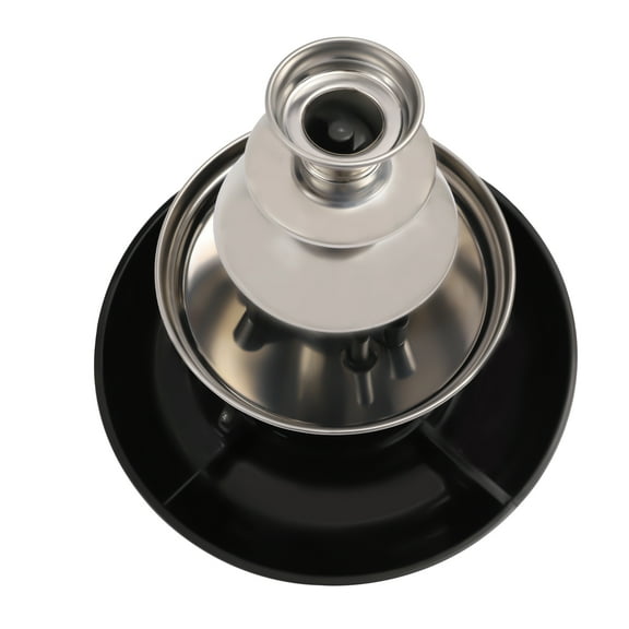 Autrinix Chocolate Fountain Machine Three-Tier Tabletop Chocolate Fondue Fountain with Rotating Spiral, 1lb Capacity, Ideal for Birthday Parties, Weddings, and Special Events