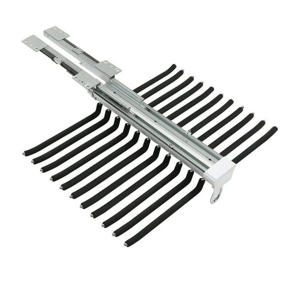 Autrinix Closet Organizer  Pull-Out Pants Hanger with 22 Rods, Quiet Sliding System, and Heavy Duty Design  Perfect for Bedroom & Wardrobe Organization