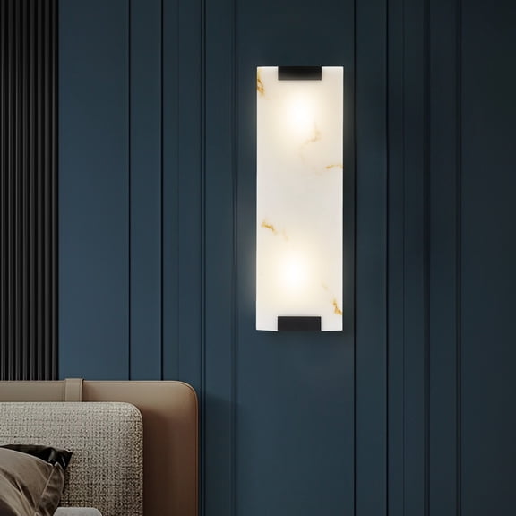 Autrinix Dimmable Wall Light, Iron Lamp With 6000K Soft Light & Easy Installation For Hallway & Staircase