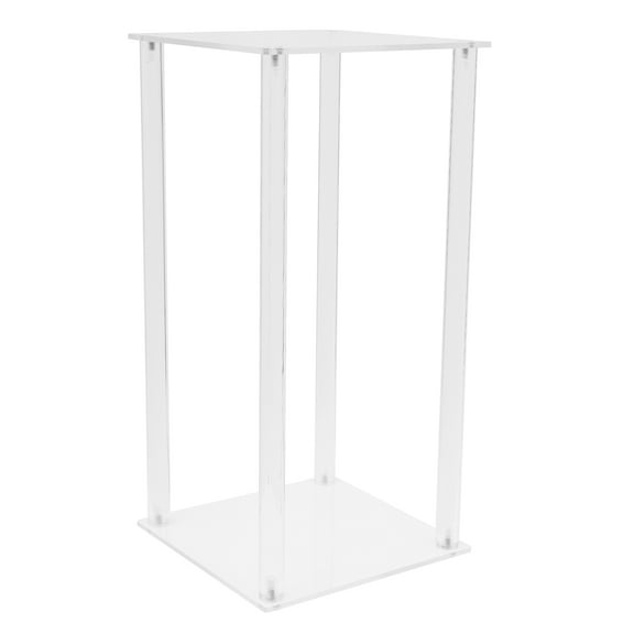 Autrinix Durable Acrylic Wedding Flower Stand, 17.64 lbs Load Capacity, Elegant Design, Easy to Assemble, Clear Surface for Easy Cleaning, Ideal for Weddings and Event Decoration