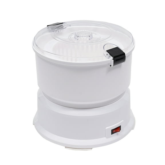 Autrinix Electric Fruit and Potato Peeler, 85W Power, Fully Automatic with Clear Lid and Anti-Slip Pad, Safe Latches for Easy, Quick Peeling in 1 Minute, 1kg Capacity