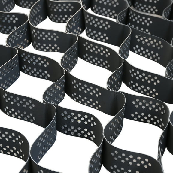 Autrinix Geogrid for Gravel and Soil Stabilization, HDPE Construction Reinforcement, Flexible, Easy-to-Install for Roads, Slopes, Foundations, and Parking Areas