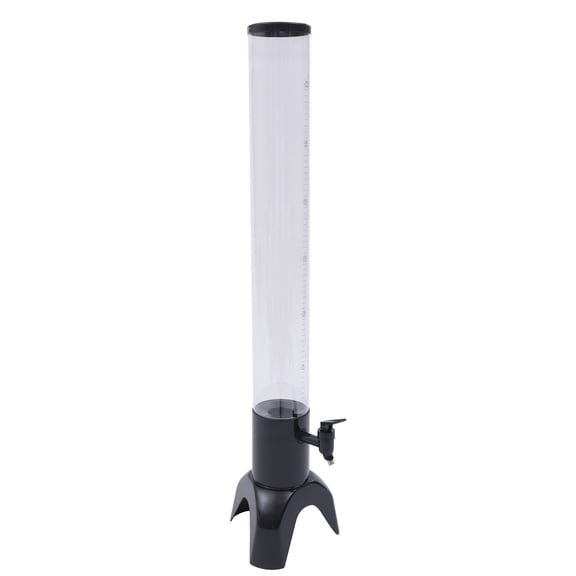 Autrinix High-Quality 100OZ Beer Tower Dispenser, Sturdy Clear PC Material, Stable Base, Ideal for Parties, Home, and Commercial Use