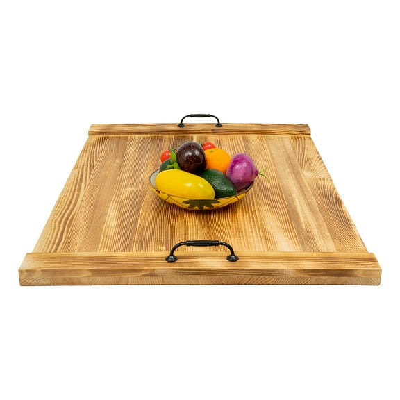 Autrinix Stove Top Cover Board, Multifunctional Pine Wood Countertop Protector for Burners and Sinks, Adds Extra Storage and Workspace