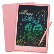 Autrucker 10Inch LCD Writing Doodle Tablet Reusable Drawing Board for Kid Girl Toddler Teen Age 3 4 5 6 7 8 9 Preschool Activity Toy