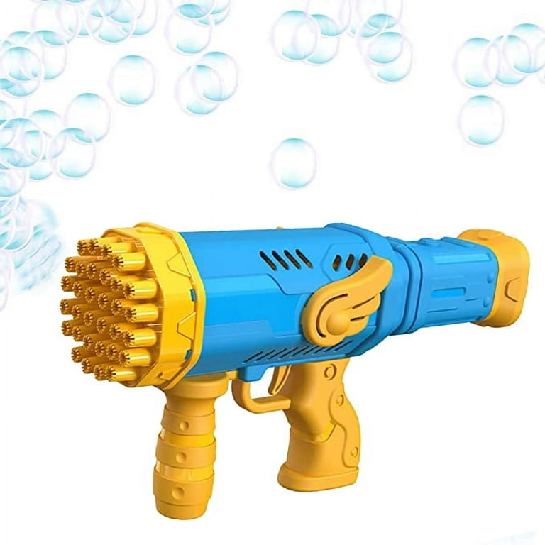 Autrucker Bennol Bubble Gun, 8 Holes Bubble Machine,Bubble Guns