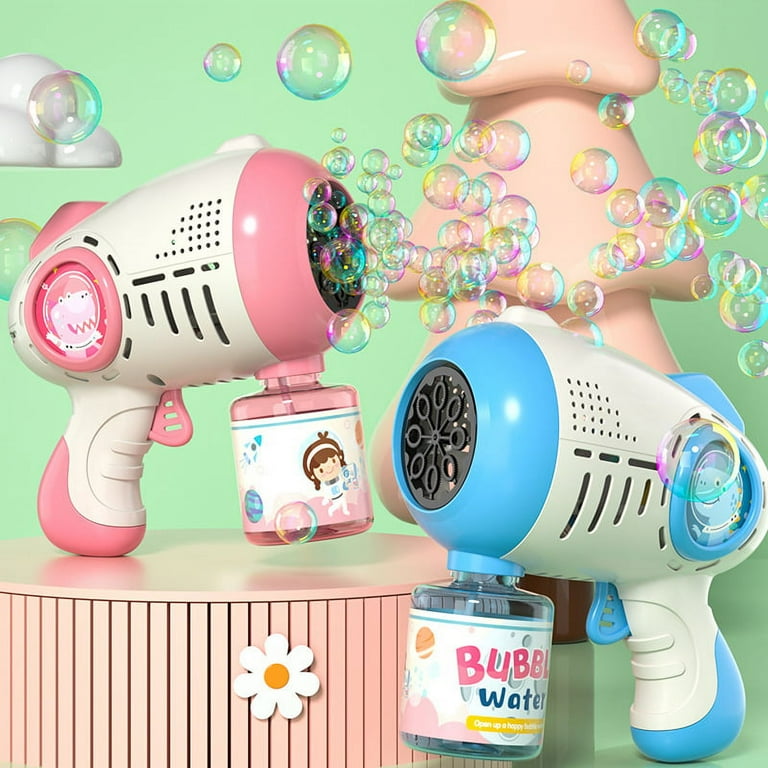 Electric bubble machine outlet