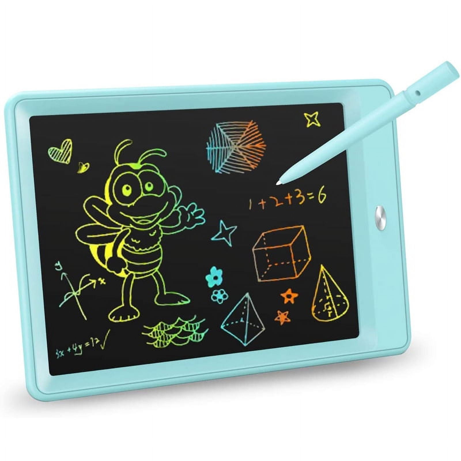 Autrucker LCD Writing Tablet, 10 Inch Colorful Toddler Doodle Board