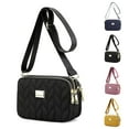 thumbnail image 1 of Autrucker Women Crossbody Messenger and Shoulder Bags, Black, 1 of 8