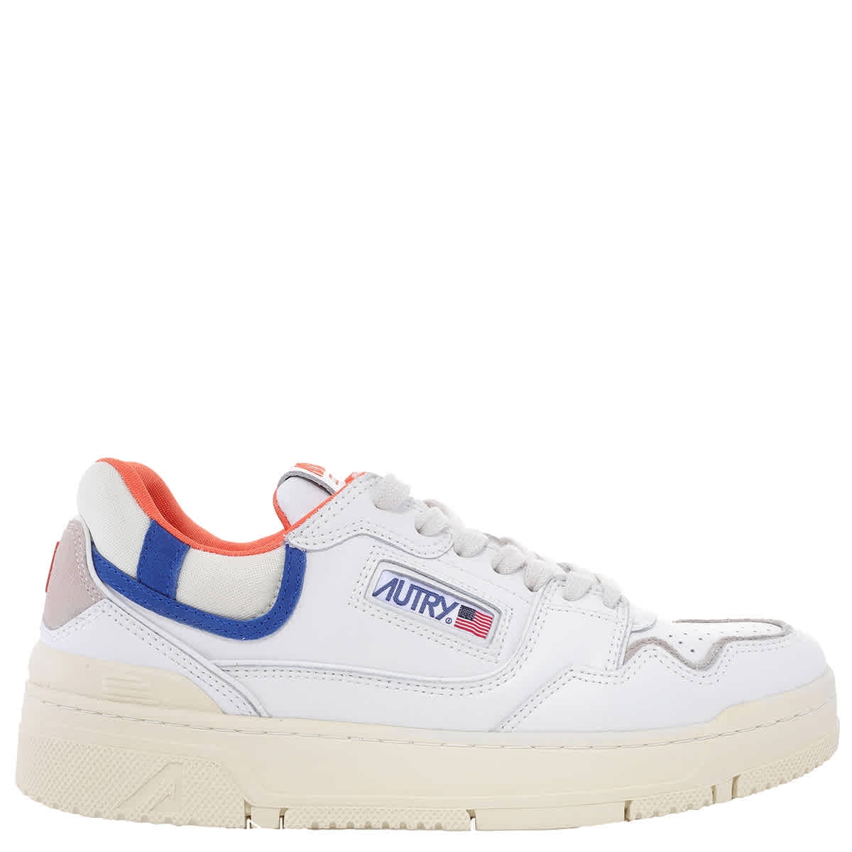 AUTRY WWLWNC24WHTHAZEL 関税送料込 Autry-CLC-Low-Top-Panelled-