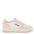 thumbnail image 1 of Autry Female Medalist' Pink And White Low Top Sneakers In Leather Pink Sizes IT 34-50 2/3, 1 of 4