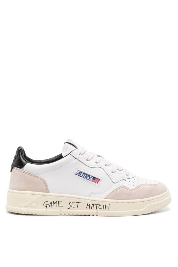 Male Classic Leather And Suede Sneakers With Unique Game Set Match Detail White Sizes IT 34-50 2/3