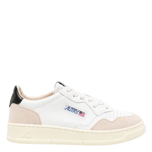 Autry "Medalist" Low-Top Sneakers – White White (Men's)