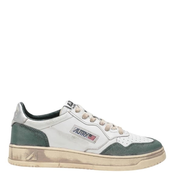 Autry Medalist Vintage Distressed Sneakers, Brand Size 39 ( US Size 6 )