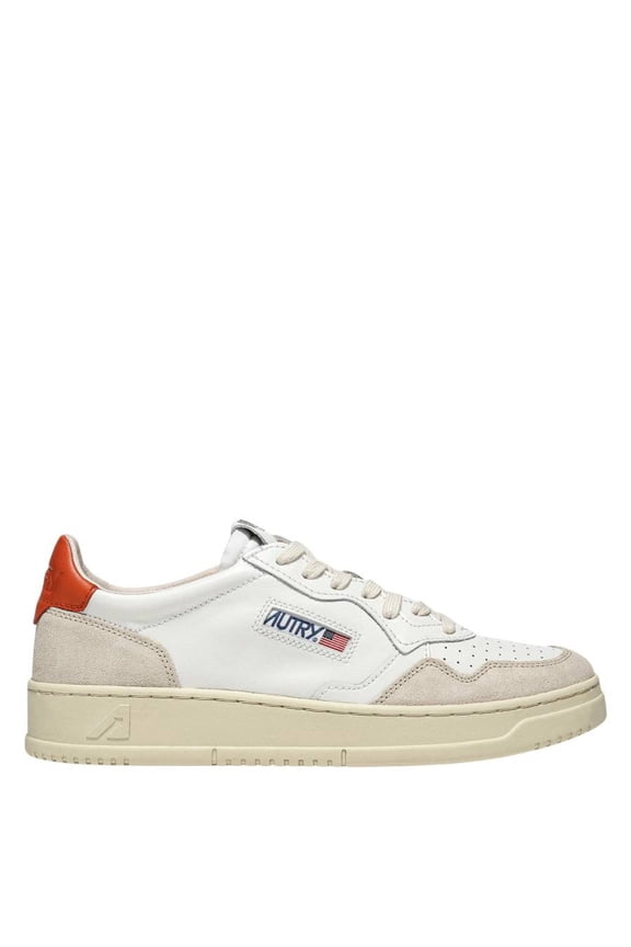 Men's Medalist Leather LowTop Sneakers, Brand Size 44 ( US Size 11 )