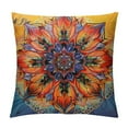 thumbnail image 1 of Autua Alex Grey Colorful Metaphysical Painting Graphic Decorative Cushion Throw Pillow Cover for Home Couch Living Room Bed Sofa Square 1PC 12x12in, 1 of 5