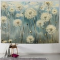 thumbnail image 1 of Autua Dandelions Sky Field Tapestry Wall Hanging Unique Style Graphic Tapestries for Home Wall Decor Living Room Bedroom Apartment Farmhouse Dorm 40x30inch, 1 of 6