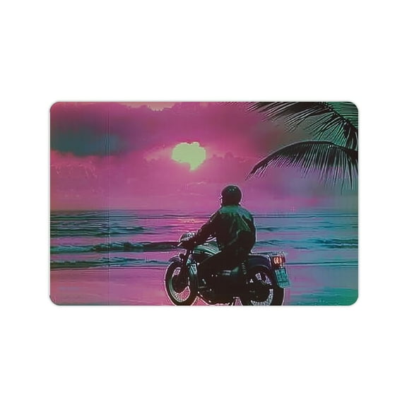 Autua Diatom Mud Mats Non-Slip Beach Home Quick Drying Rug 24x16in