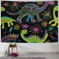 thumbnail image 1 of Autua Dinosaur Cave Painting Tapestry Wall Hanging Unique Style for Home Decor | Graphic Tapestries Art for Living Room Bedroom Farmhouse | Dorm Decorations, Various Sizes Available 40x30inch, 1 of 6