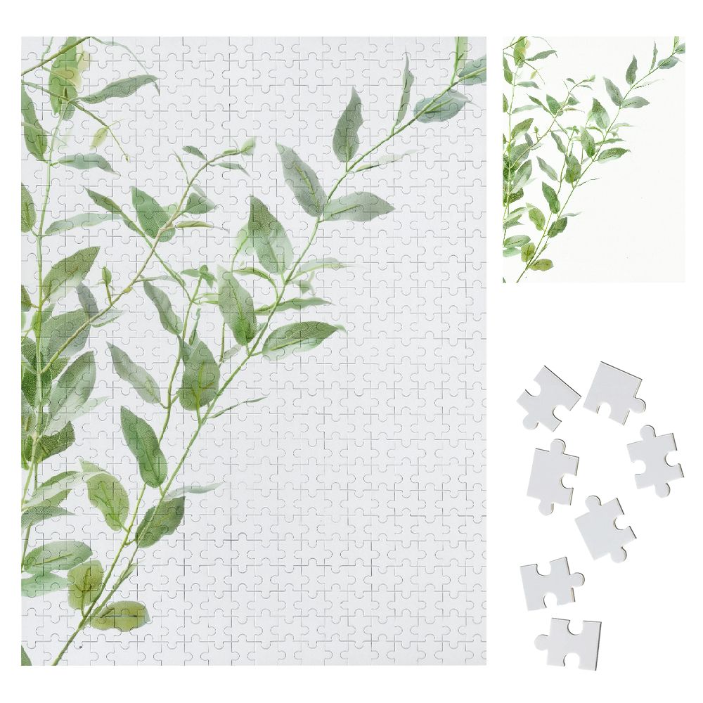 Autua Fine Foliage Lace Wooden Jigsaw Puzzle Vertical Style Gift for ...