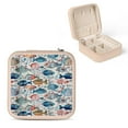 thumbnail image 1 of Autua Fish Ocean Maximalism Jewelry Storage Artifacts Jewelry Box for Necklace, Ring, Earring - Compact Size Travel Case Pink, 1 of 5