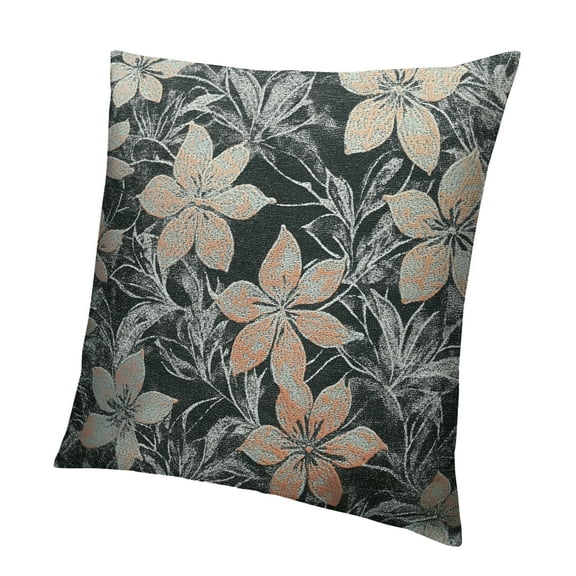 Autua Floral Throw Pillow Covers Farmhouse Pillow Cover Flower Print Decorative Pillow Covers for Couch Bed Living Room Sofa Pillows 12x12in