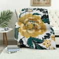 thumbnail image 1 of Autua Flower Pattern Baroque Blanket Super Soft All Seasons 3 Sizes 50x60in, 1 of 6
