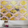 thumbnail image 1 of Autua Gold Tapestry Wall Hanging Unique Style Graphic Tapestries Home Wall Decor Art for Living Room Bedroom Apartment Farmhouse Dorm 40x30inch, 1 of 6