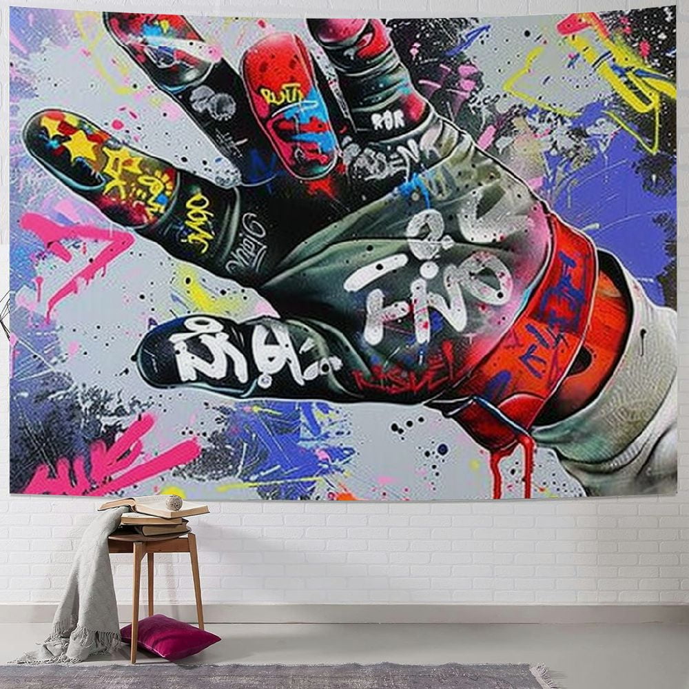 Graffiti Room Design | TikTok, image size:1000x1000