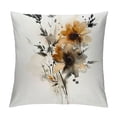 thumbnail image 1 of Autua Graphic Decorative Cotton Linen Throw Pillow Cover for Home Couch Living Room Bed Sofa, Hidden Zipper, 1PC 20x20in, 1 of 5