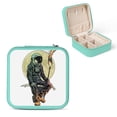 thumbnail image 1 of Autua Moon Sparkler Space Jewelry Box for Mother's Day Gifts with Necklace Ring Earring Organizer Green, 1 of 5