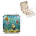 thumbnail image 1 of Autua Pirate Ship Theme Jewelry Storage Artifacts Box for Necklace, Ring, Earring - Compact Size, Versatile Case with Zipper Closure - Great Gift Idea White, 1 of 5