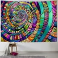 thumbnail image 1 of Autua Psychedelic Art Tapestry Wall Hanging Unique Style Graphic Tapestries Home Wall Decor for Living Room Bedroom Apartment Farmhouse Dorm 40x30inch, 1 of 6