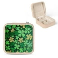 thumbnail image 1 of Autua Shamrocks Hearts Jigsaw Flexible Storage Jewelry Box Pink, 1 of 5