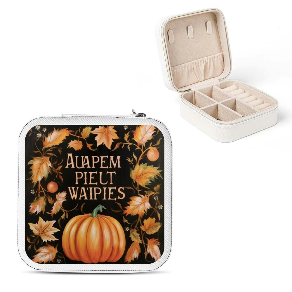 Autua Small Jewelry Box for Women - Portable Travel Jewelry Organizer ...