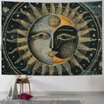 thumbnail image 1 of Autua Sun Moon Stars Tapestry Wall Hanging Unique Style Graphic Tapestries Home Wall Decor Art Living Room Bedroom Dorm 40x30inch, 1 of 6