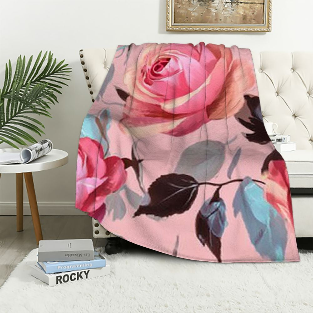 autua-throw-blanket-reversible-plush-blanket-pretty-roses-blankets