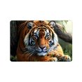 thumbnail image 1 of Autua Tiger Grass Tree Branch Home Bath Mat Diatom Mud Quick Drying 24x16in, 1 of 5