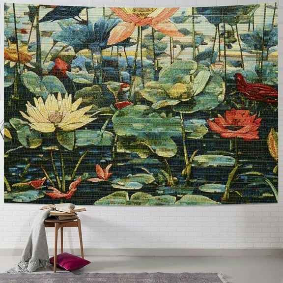 Autua Unique Graphic Tapestry Wall Hanging Home Decor for Living Room 40x30inch