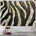 thumbnail image 1 of Autua Zebra Print Stripe Pattern Tapestry Wall Hanging Unique Style Graphic Tapestries Home Wall Decor Art for Living Room Bedroom Apartment Farmhouse Dorm 50x40inch, 1 of 6
