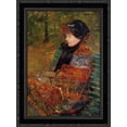 thumbnail image 1 of Autumn 19x24 Black Ornate Wood Framed Canvas Art by Cassatt, Mary,, 1 of 2