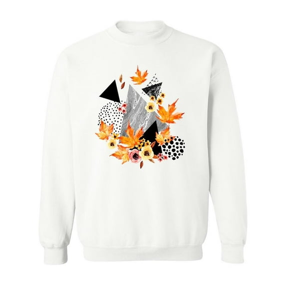 Autumn Abstract Design. Sweatshirt Men -Image by Shutterstock, Male Medium