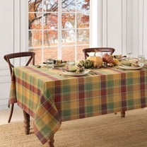Autumn Acres Plaid Tablecloth