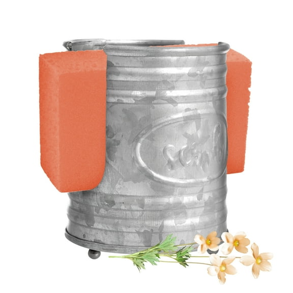 Autumn Alley Farmhouse Galvanized Sponge Holder for Home Countertop Sink Rustic Kitchen Decor